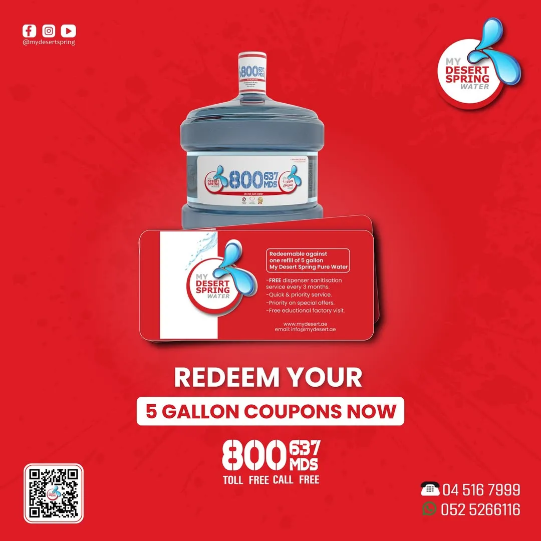 5 gallon water delivery coupons