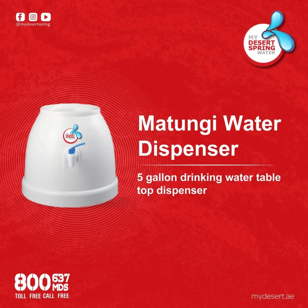 5 gallon drinking water table top dispenser