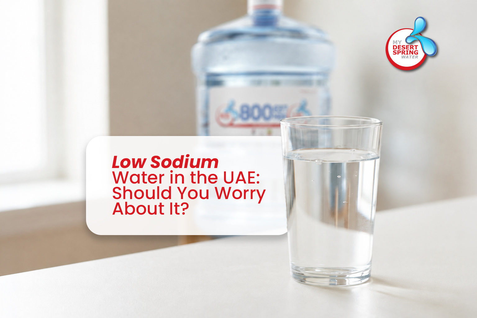 Low Sodium Water in the UAE