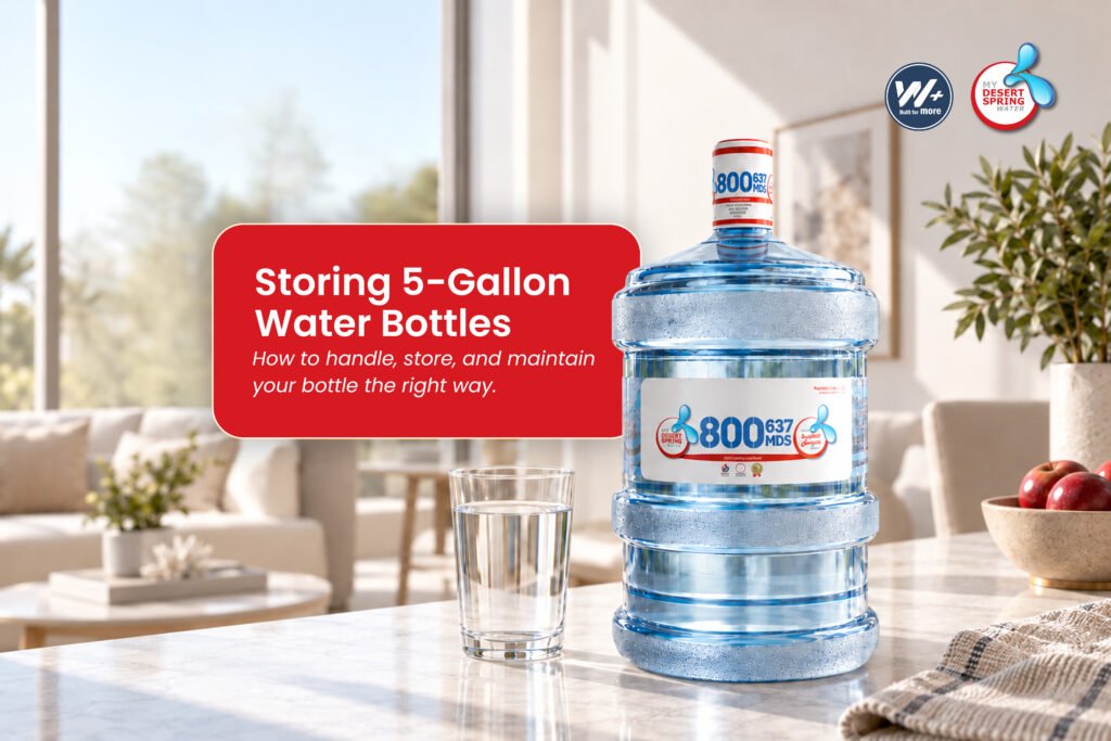 5-gallon water bottle care